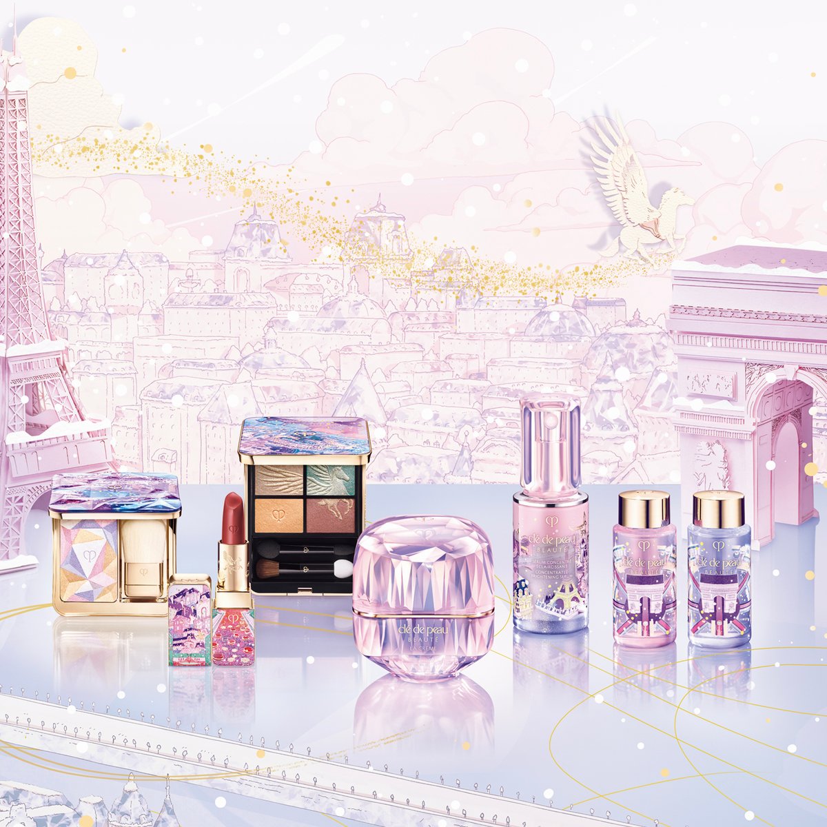 2024年クリスマスコフレ】クレ・ド・ポー ボーテ：ペガサスをデザイン
