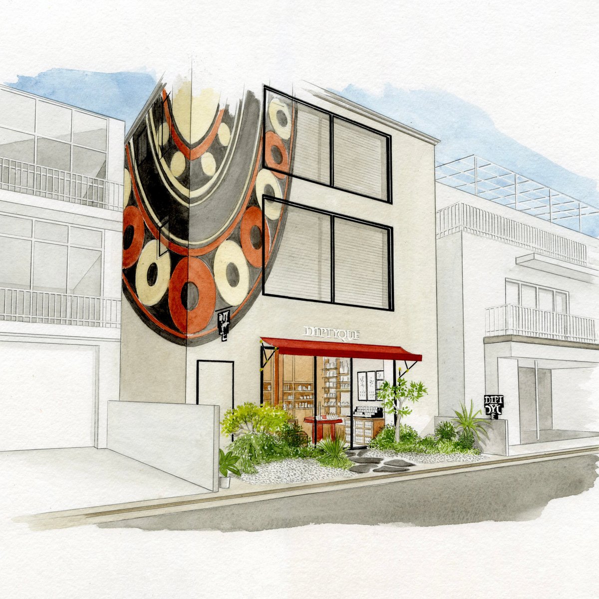 ディプティックが青山の路面店をリニューアル 選べるミニ香水セットを