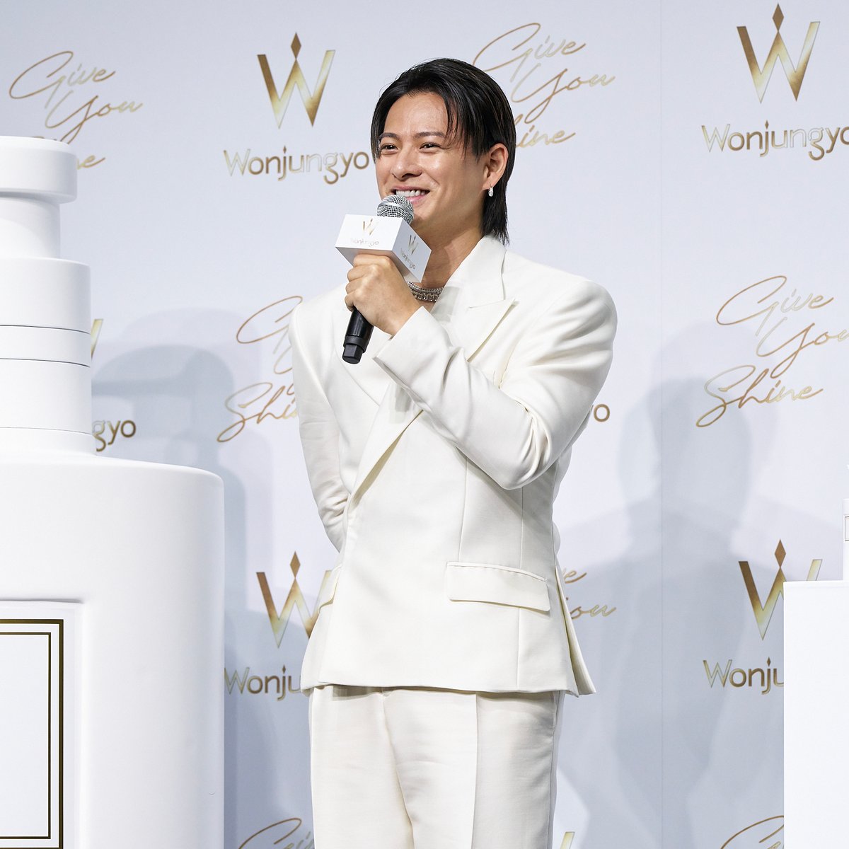 Number_i 平野紫耀が「ウォンジョンヨ ヘア」の新CM発表会に登場 朝の