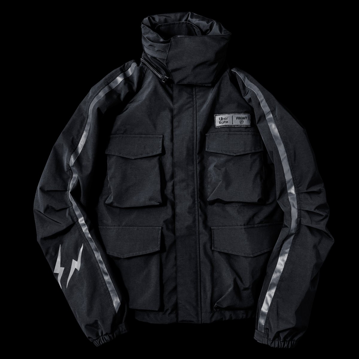 藤原ヒロシ主宰のフラグメントがUber Eats配達パートナー用ジャケット