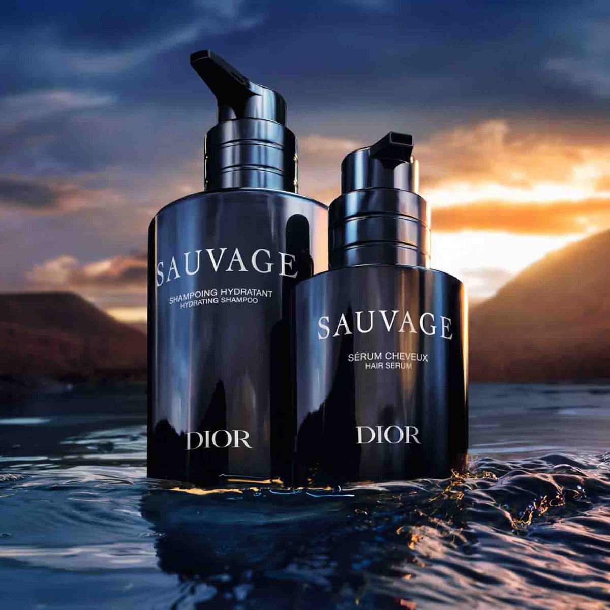 ディオール「ソヴァージュ」からヘアケアが登場 うるおいとツヤある髪に