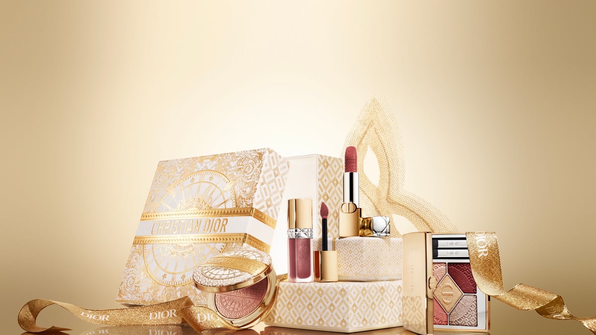 2024年クリスマスコフレ】ディオール：“黄金の舞踏会”をイメージした