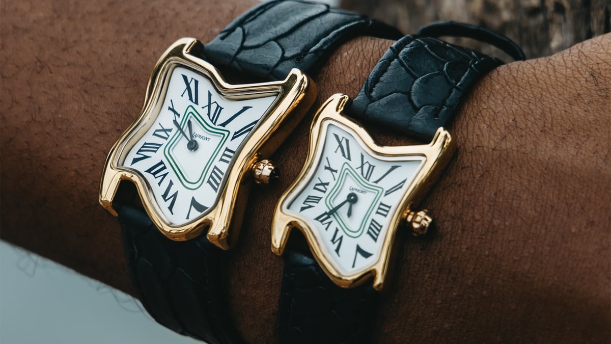 視覚的な違和感をデザインに昇華 カナダ発のアートウォッチブランド