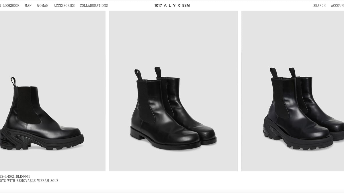 アリクス」ヴィブラムソール取り外し可能なチェルシーブーツ再販売、一