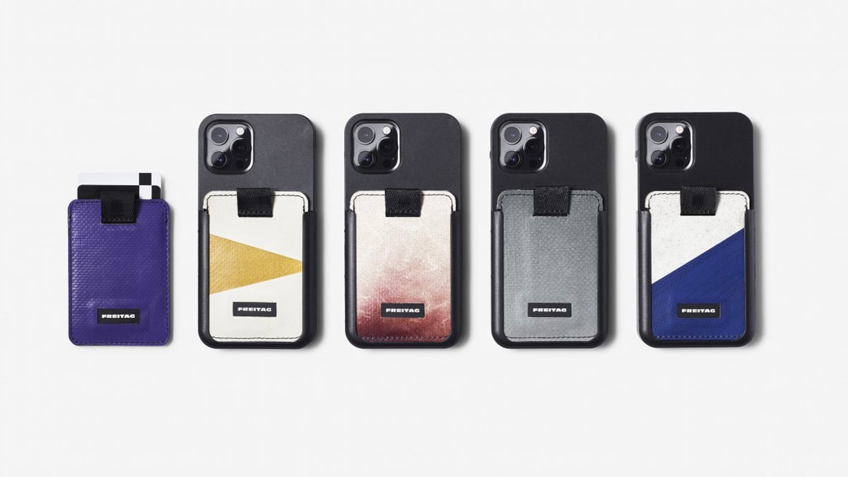 フライターグ」からiPhoneケースが登場、スキーブーツをリサイクル