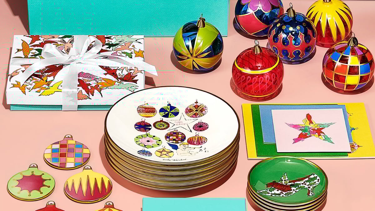 ティファニー×アンディ・ウォーホル、オーナメントやトランプを発売