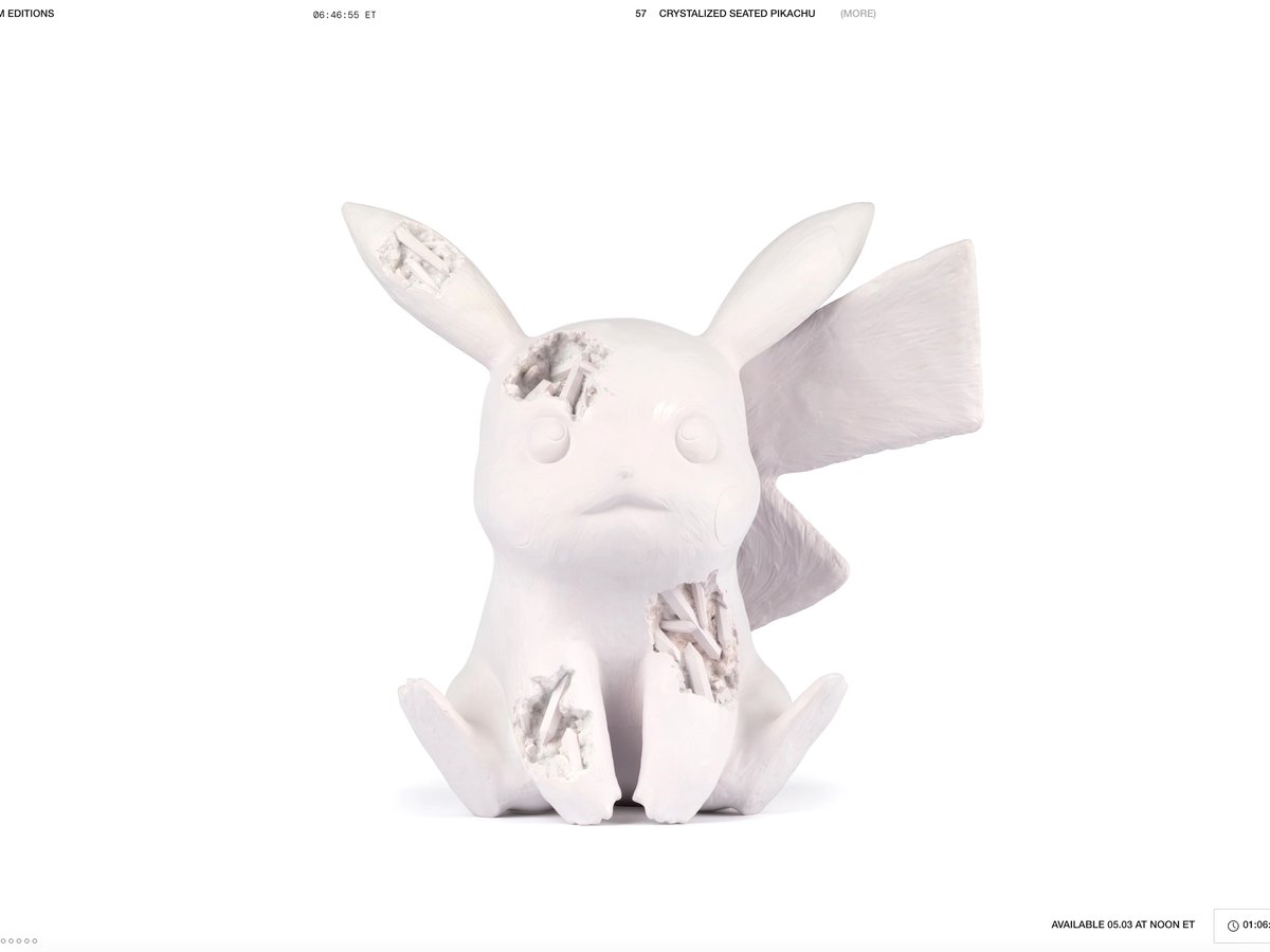 ダニエル・アーシャムがポケモンとの最後のコラボ作品「おすわり