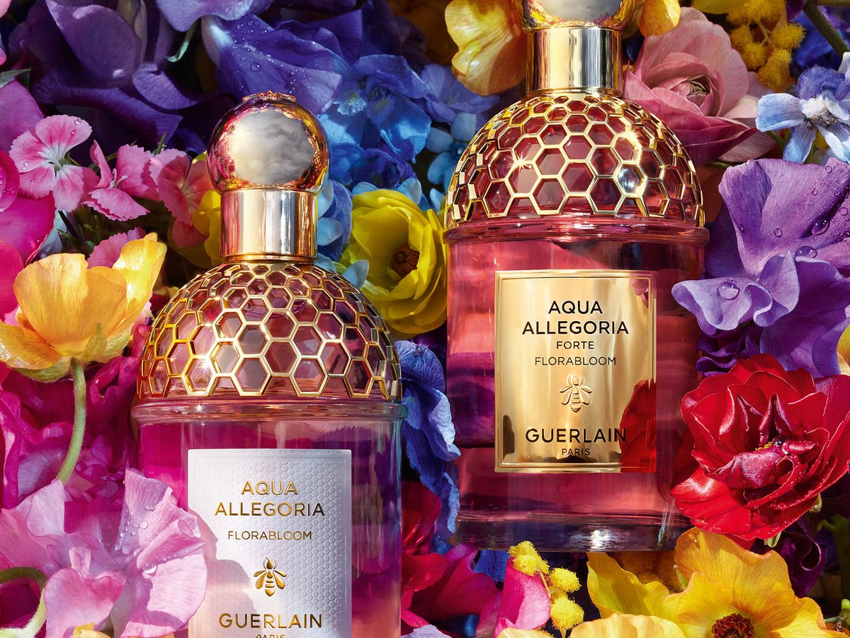 ゲランのアクア アレゴリアから新作香水「フローラブルーム」が登場