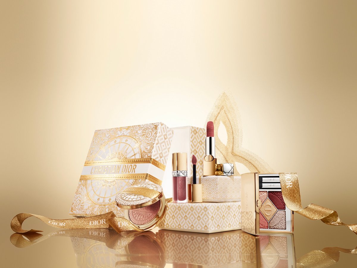 2024年クリスマスコフレ】ディオール：“黄金の舞踏会”をイメージした