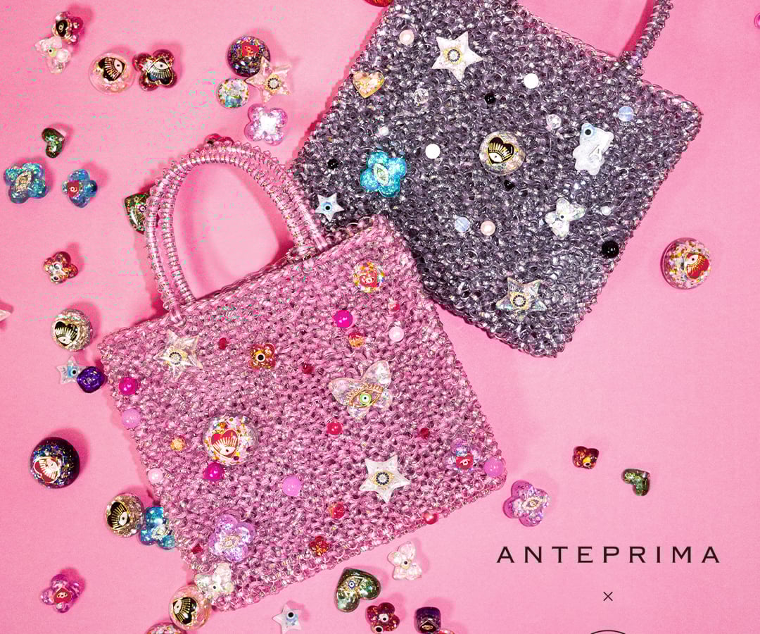 アンテプリマが蜷川実花とコラボ 蝶や星、ハートなどのモチーフを