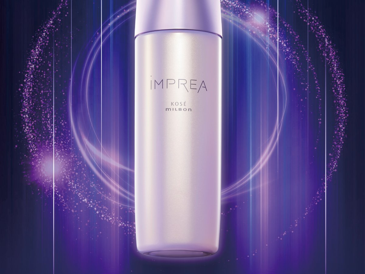コーセーとミルボン協業ブランド「インプレア」がエイジングケア化粧水