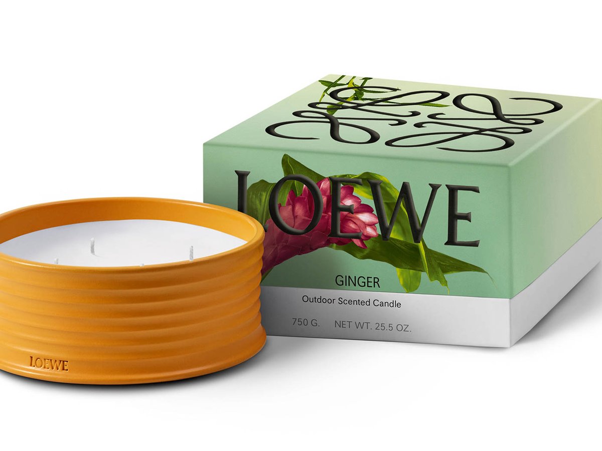 ロエベ パルファムがアウトドアキャンドルを発売 自然と調和する2種の香り