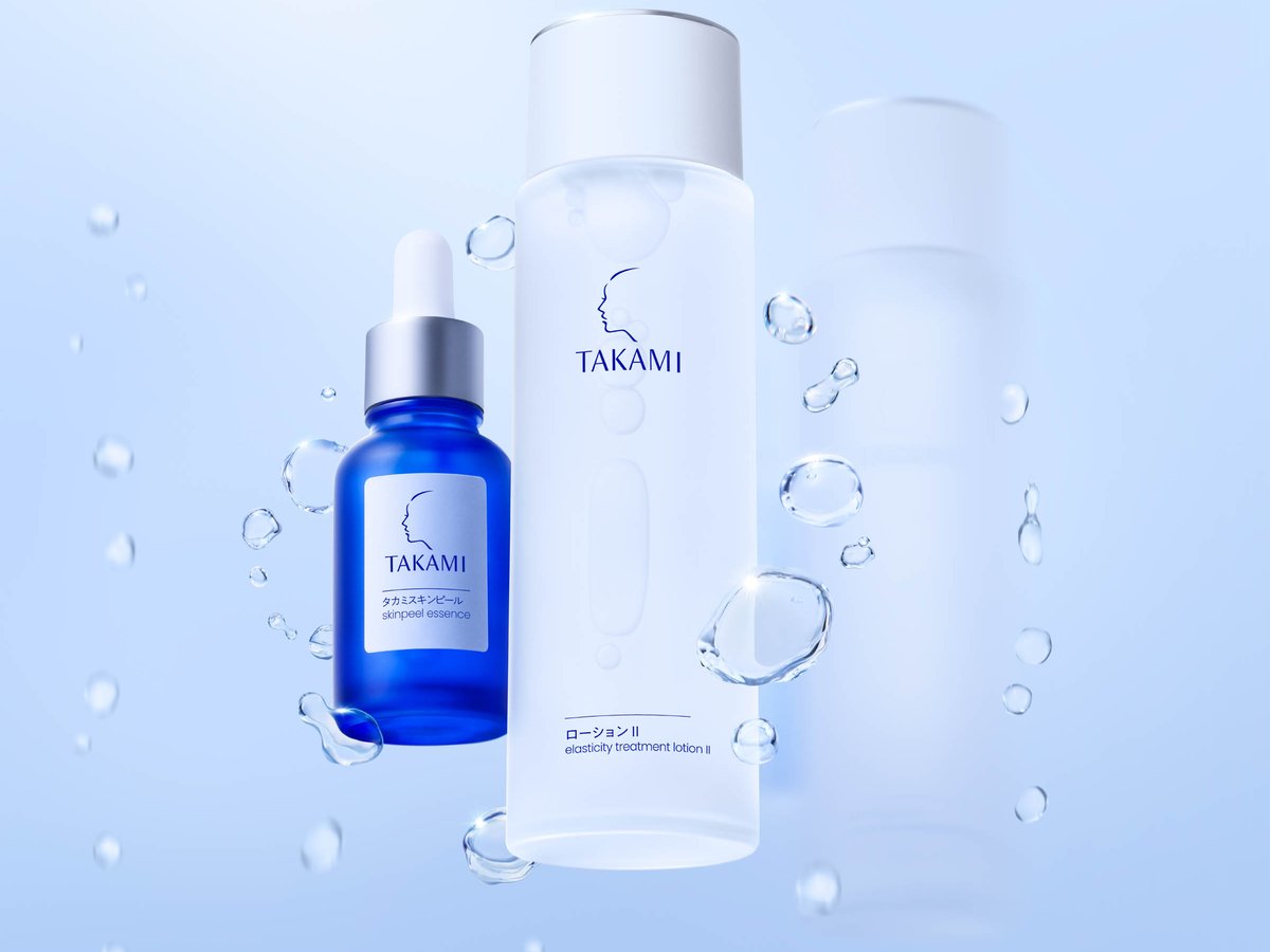 柔らかくしなやかな角質で肌を“好潤感”に 「タカミ」が2種類の化粧水を発売