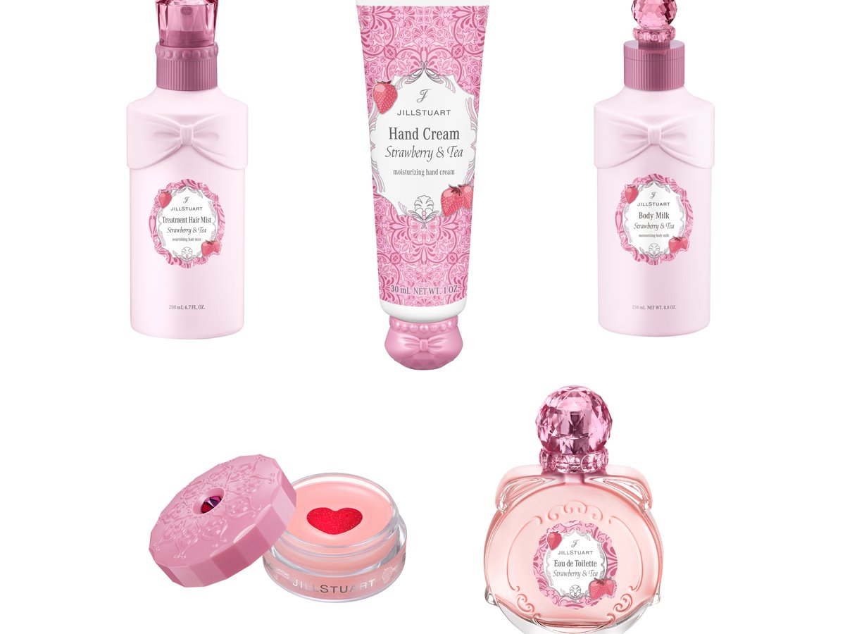 ジルスチュアート ビューティ「ストロベリー＆ティー」の限定