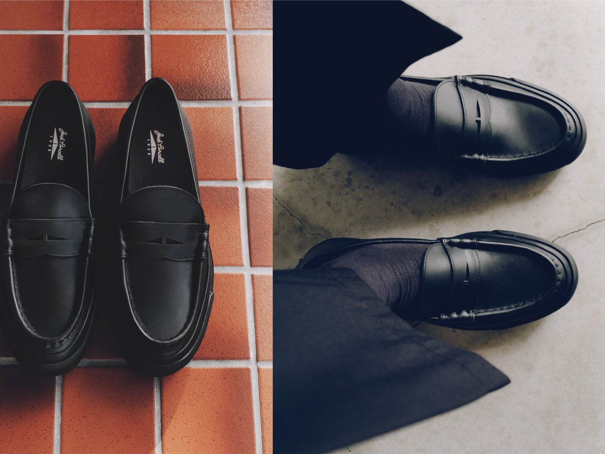 コンバースからジャックパーセルのローファーが登場 高級感と機能性を両立