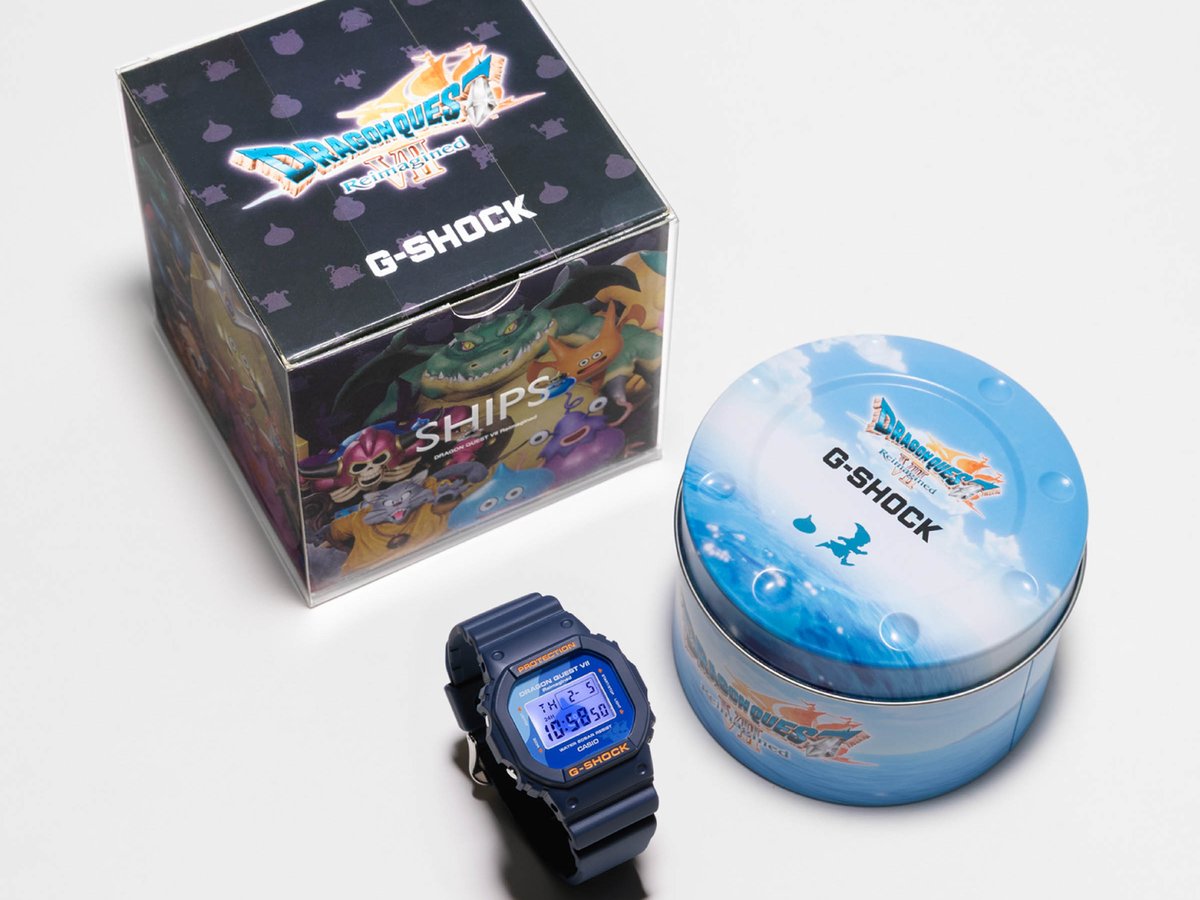 シップスが「ドラゴンクエスト」とコラボ 限定仕様のGショックなど22型
