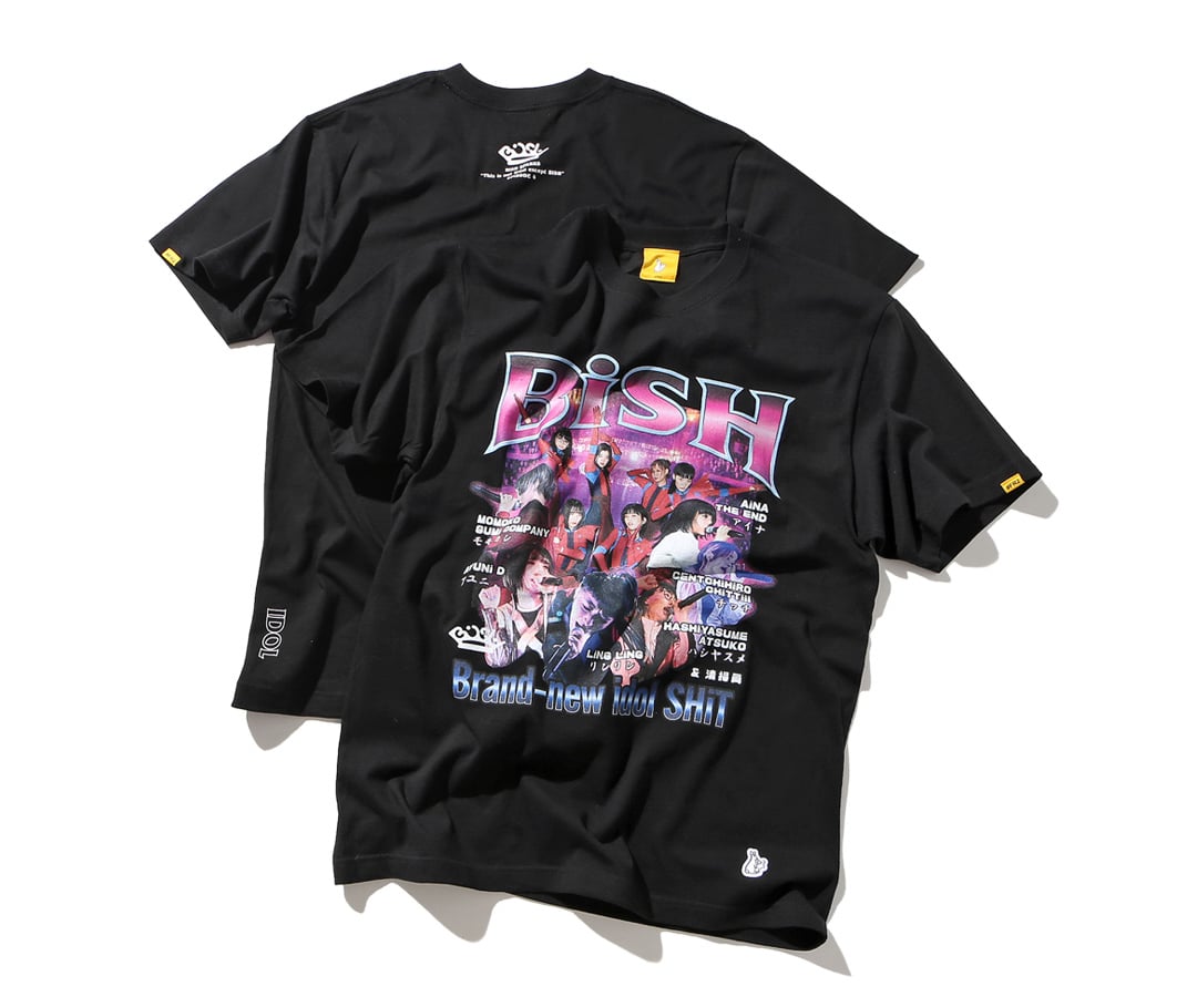 FR2の移動型店舗「＃FR2DOKO？」がBiSHとのコラボTシャツを発売