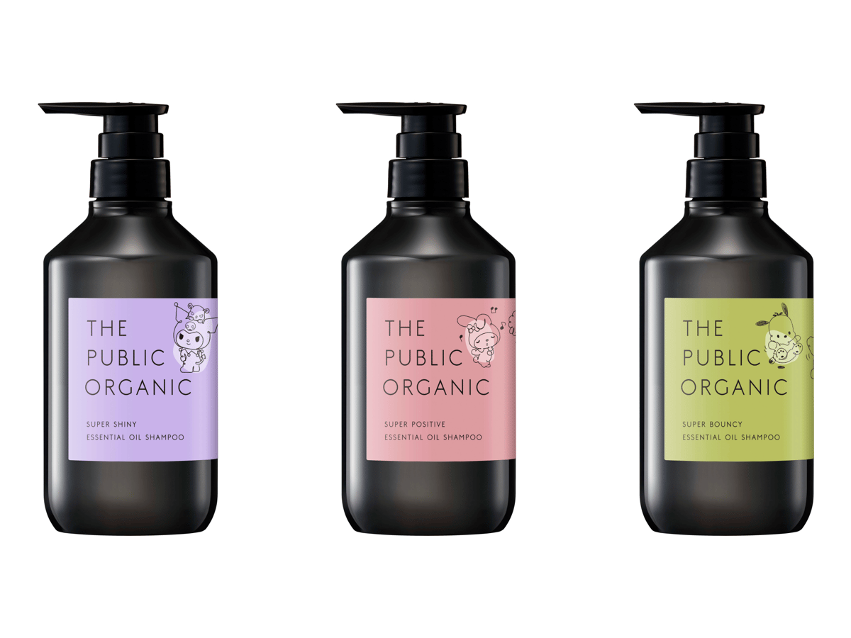 ザ パブリック オーガニック」がサンリオとコラボ マイメロディなど