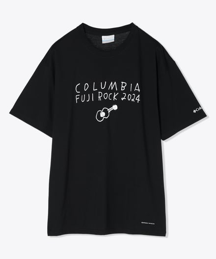 コロンビアがフジロックとのコラボTシャツを発売、長場雄がアート