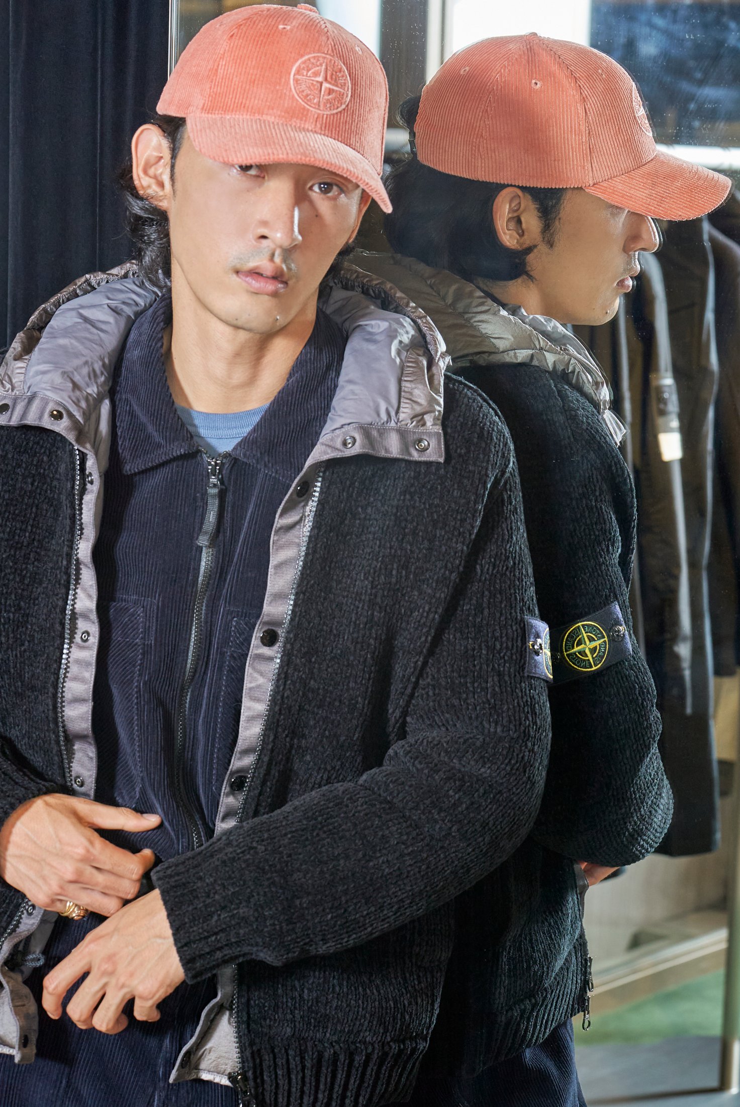 上杉柊平と「ストーンアイランド」 ギンザシックスの限定ショップで