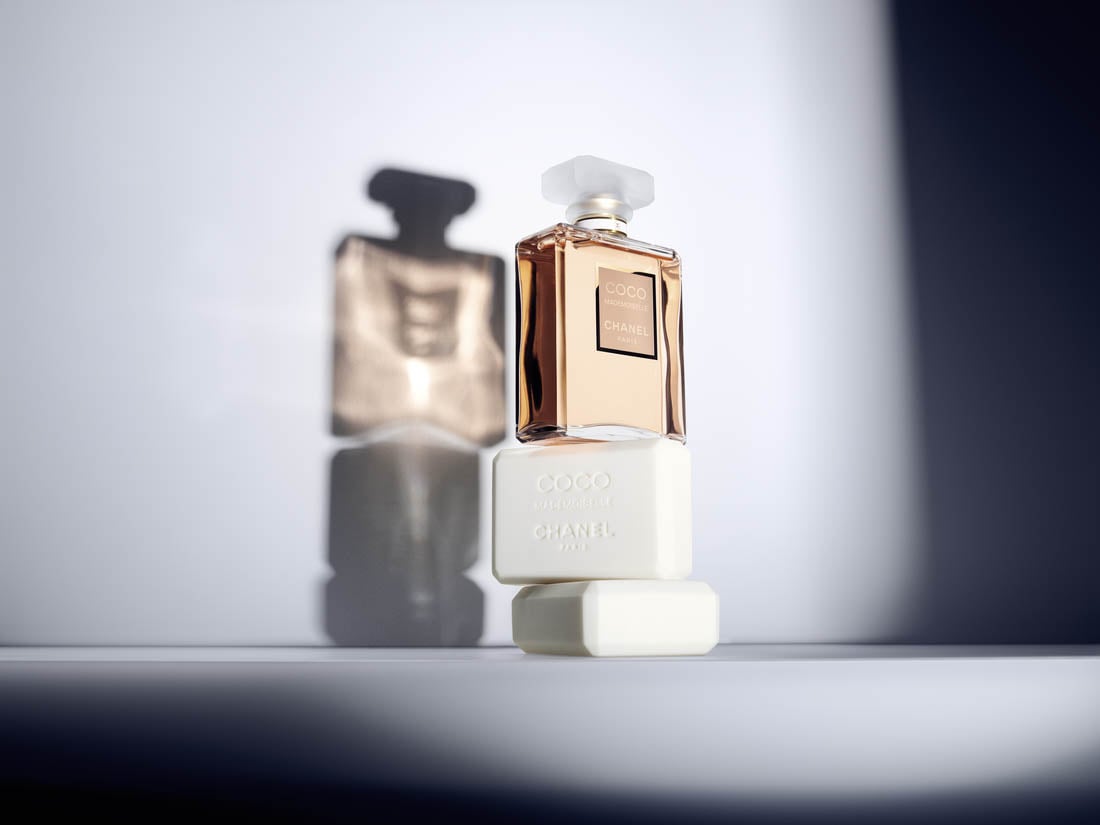 シャネル「ココ マドモアゼル」の香りの石けんが刷新 新成分配合で後肌