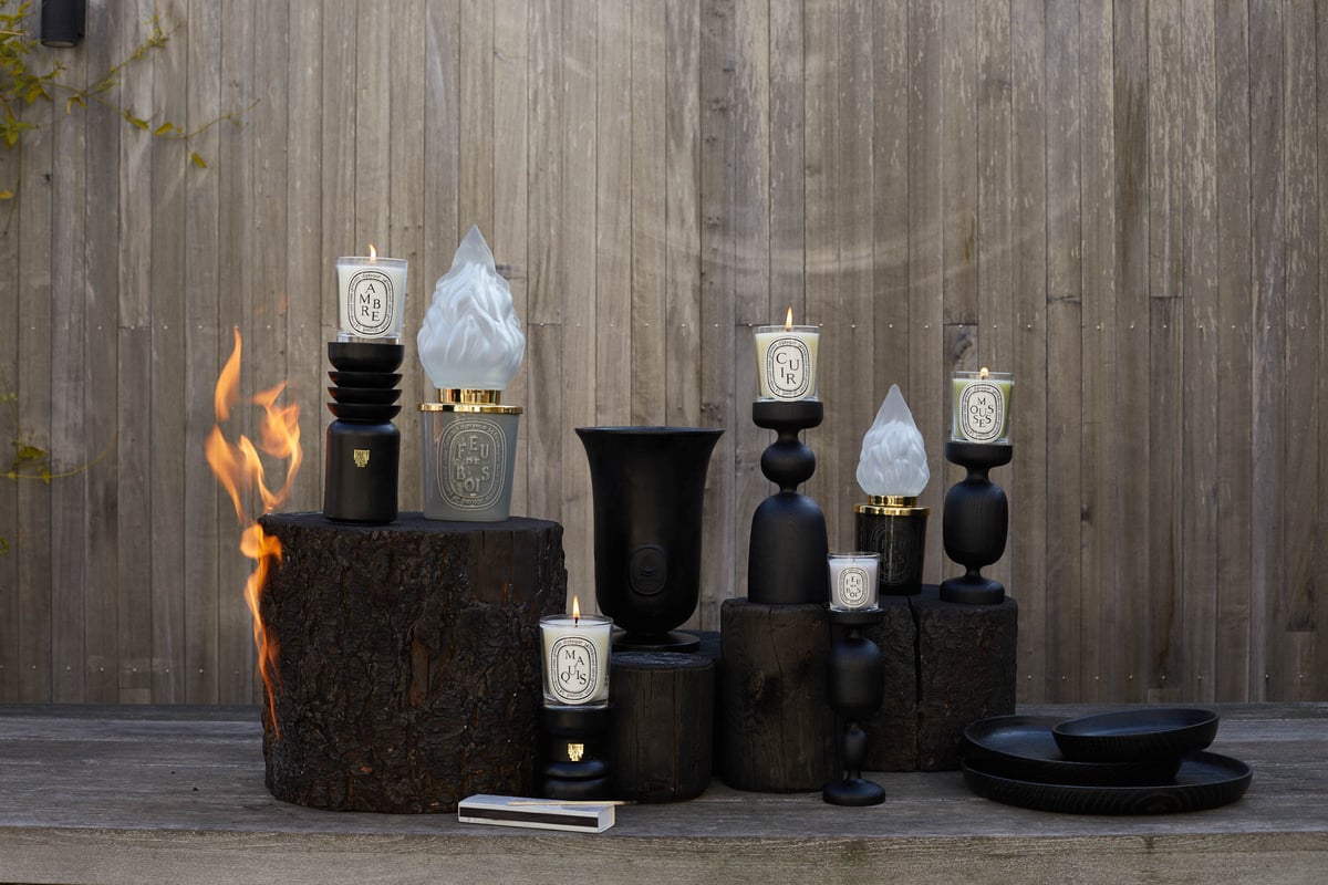 ディプティック 限定品❣️キャンドルスタンドとスナッファーセット