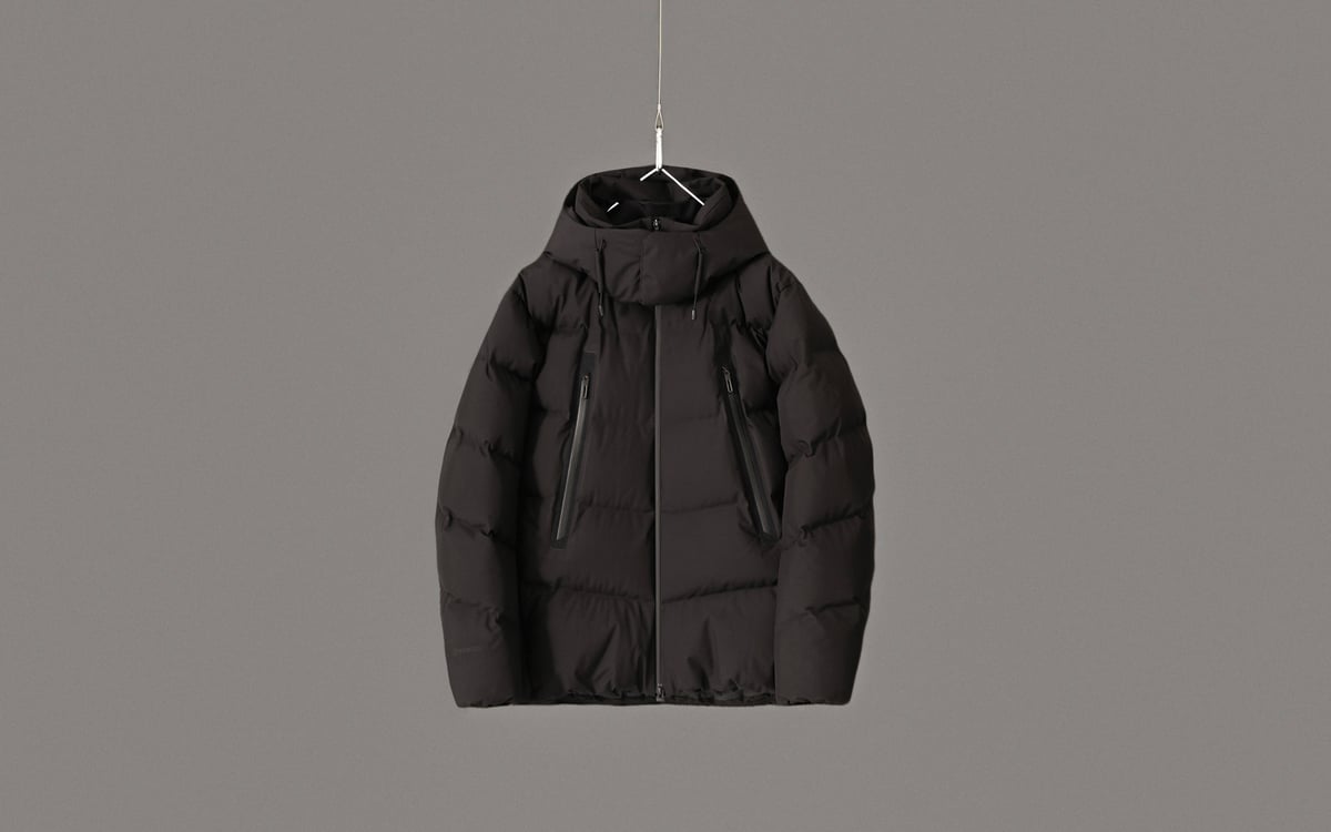 デサント オルテライン×アークネッツ、ゴアテックス素材の「水沢ダウン