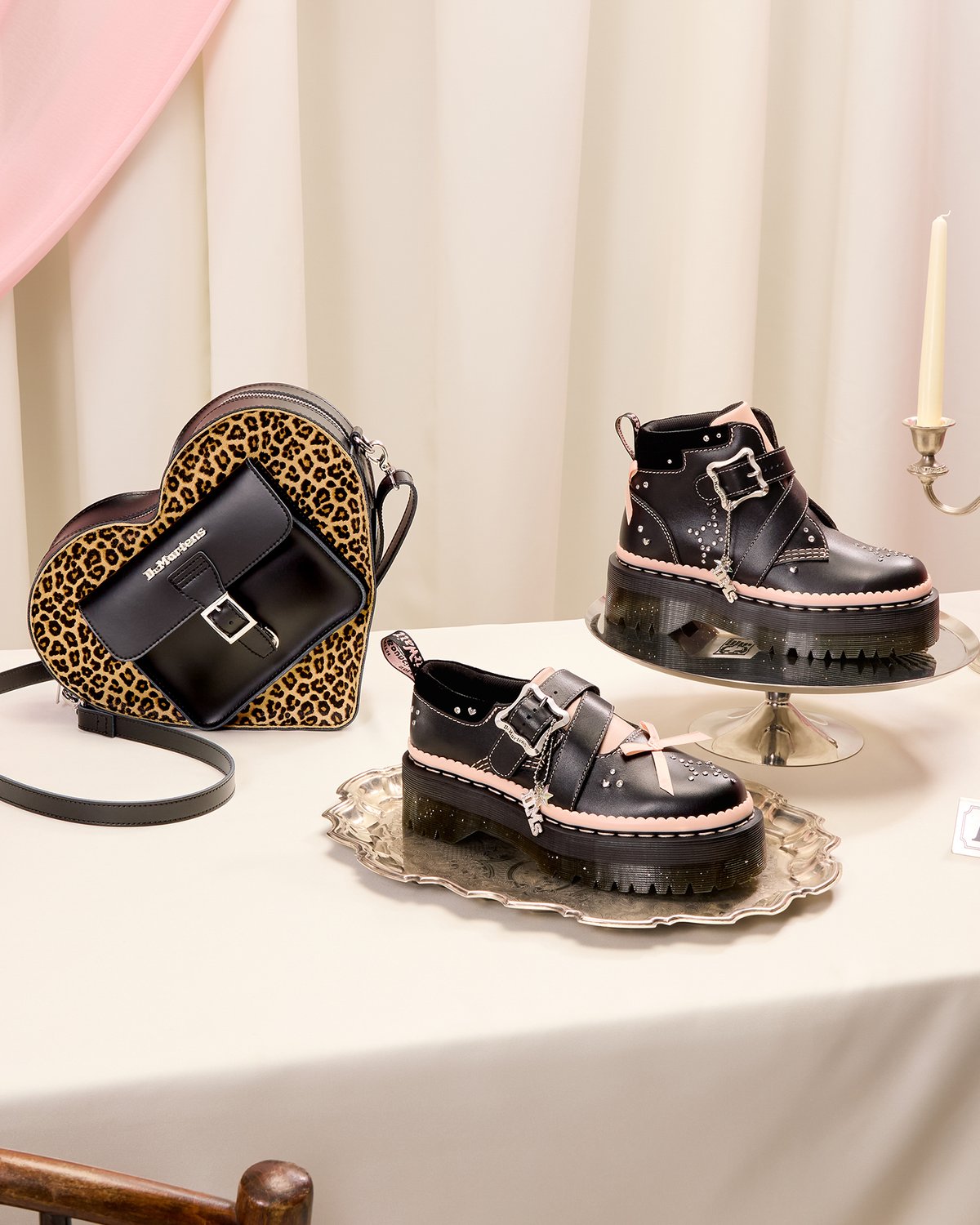 ドクターマーチン」からバレンタインコレクションが登場、ポップな