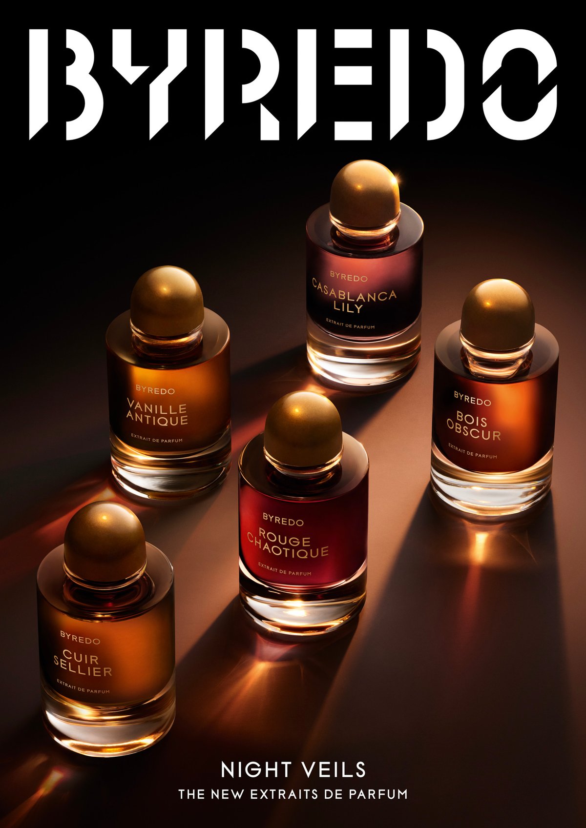 バイレードの香水コレクション「ナイト ヴェールズ」が進化して新登場