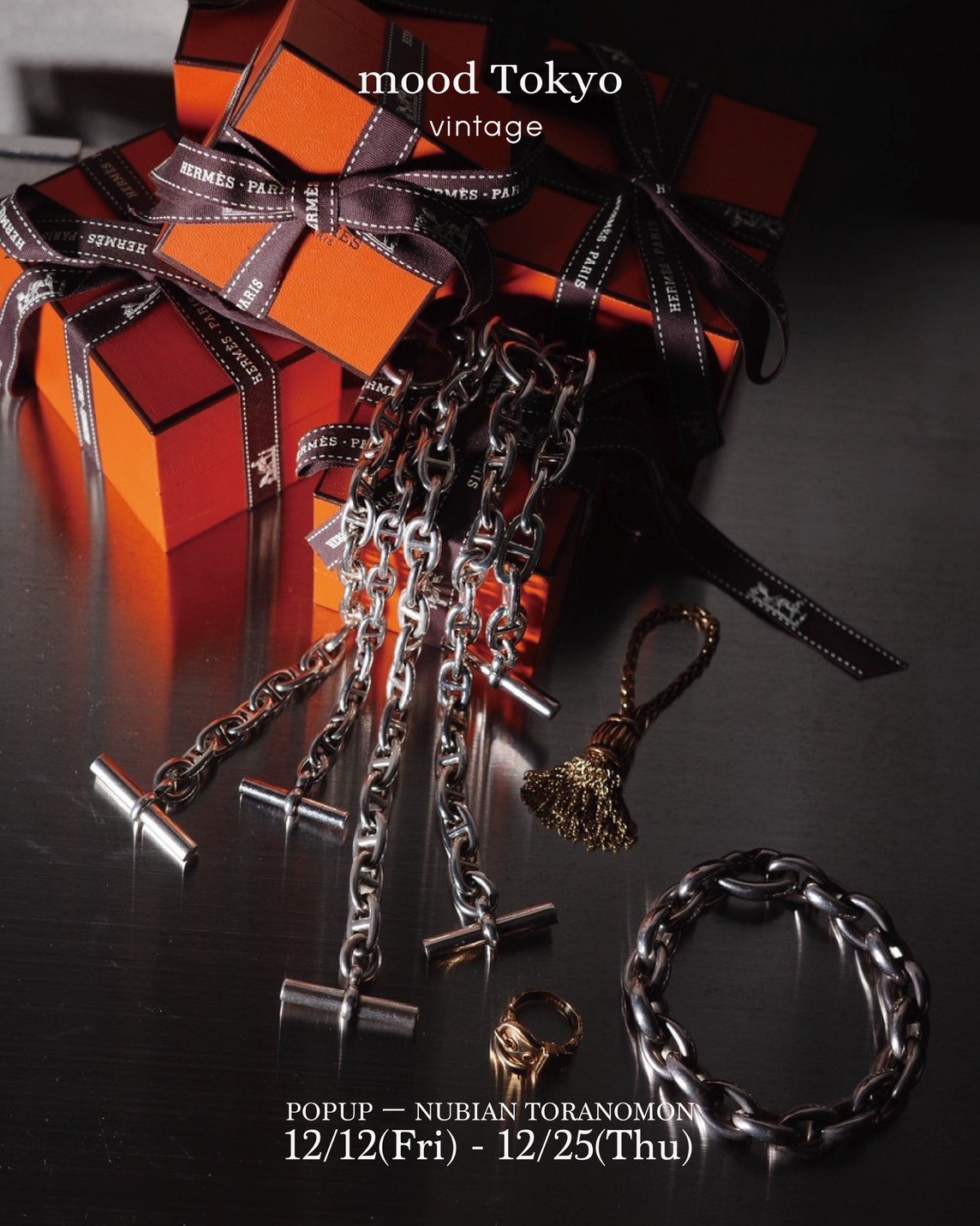 エルメス特化のヴィンテージジュエリーショップがポップアップを開催