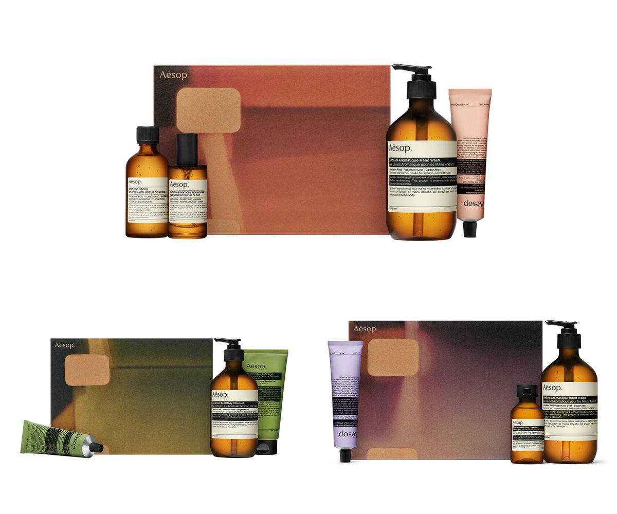 2024年クリスマスコフレ】イソップ：映画への敬意を表現した3種の