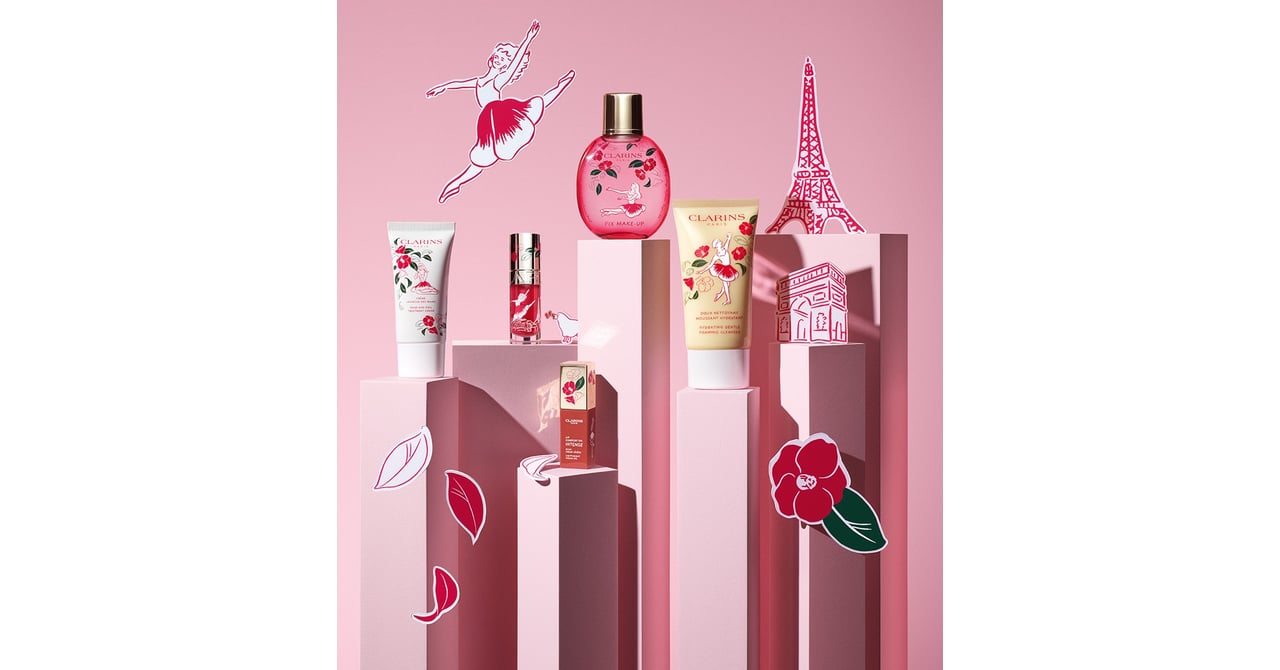 クラランスがfoxcoとコラボ ベストセラーが揃う「カメリアコレクション