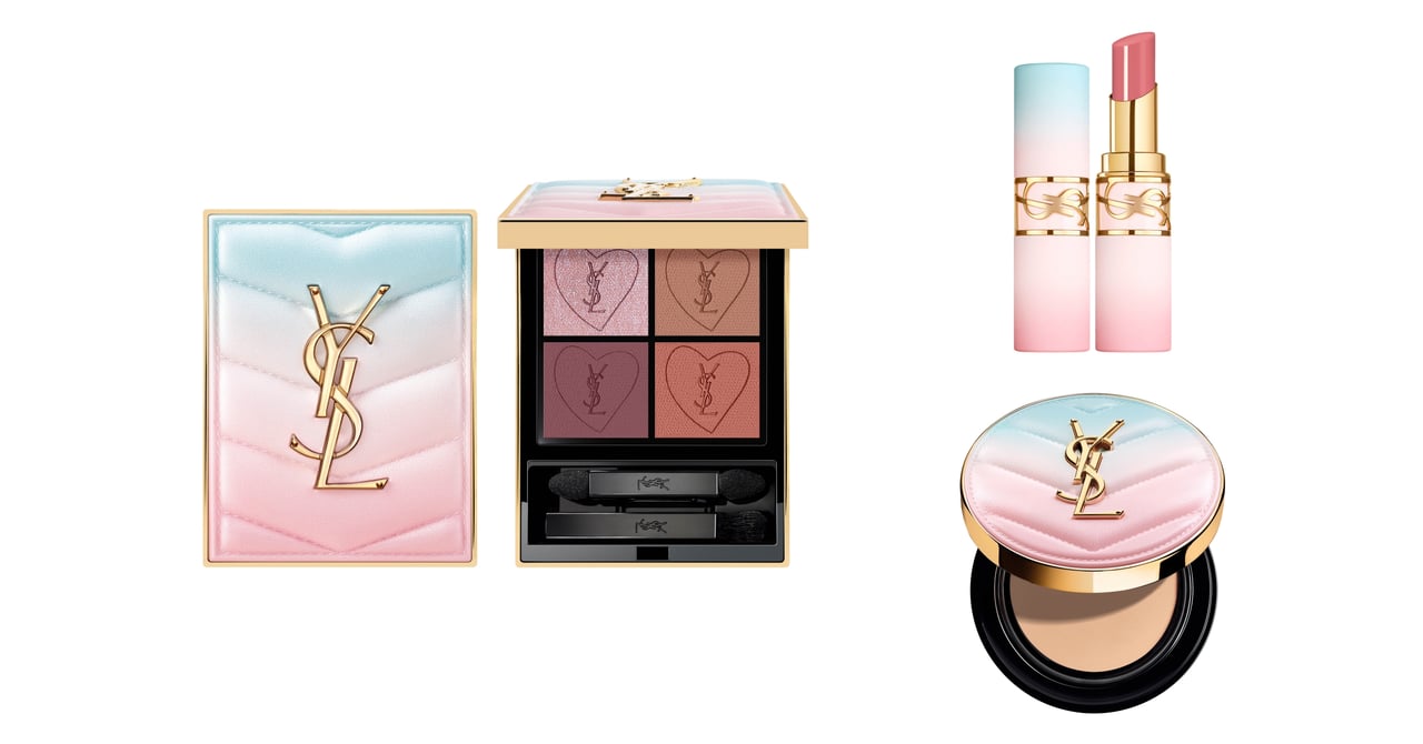 2025年春コスメ】YSL：ブルーとピンクのグラデーションでさまざまな