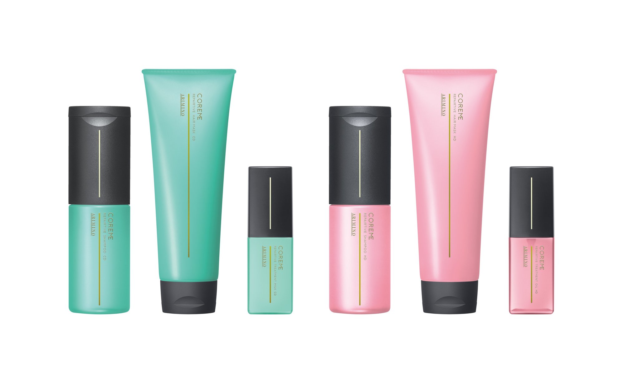 コアミーリペアティブHDシャンプー&ヘアマスク1000♪ コアミー