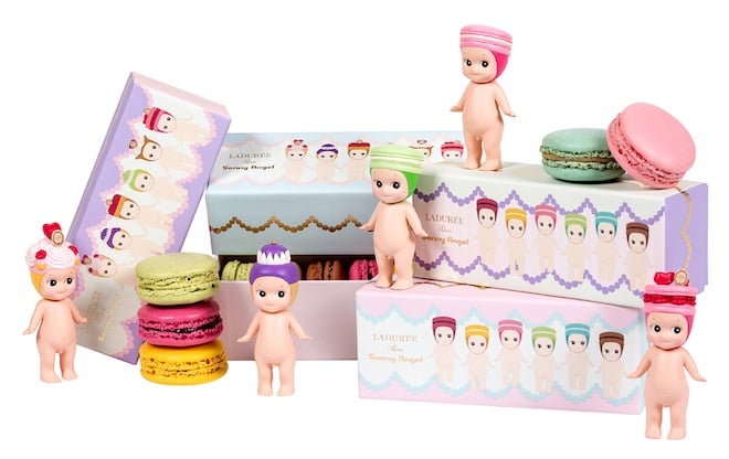 ラデュレのお菓子をかぶった「ソニーエンジェル」登場