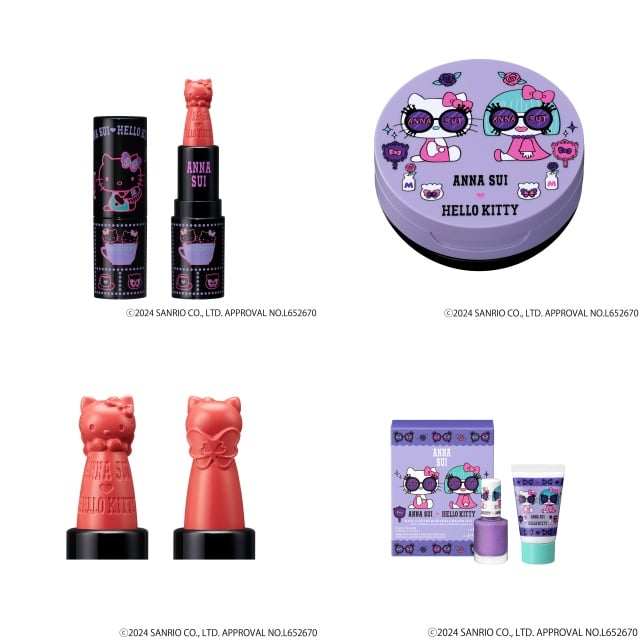 2024年クリスマスコフレ】アナ スイ：ハローキティの50周年を記念した