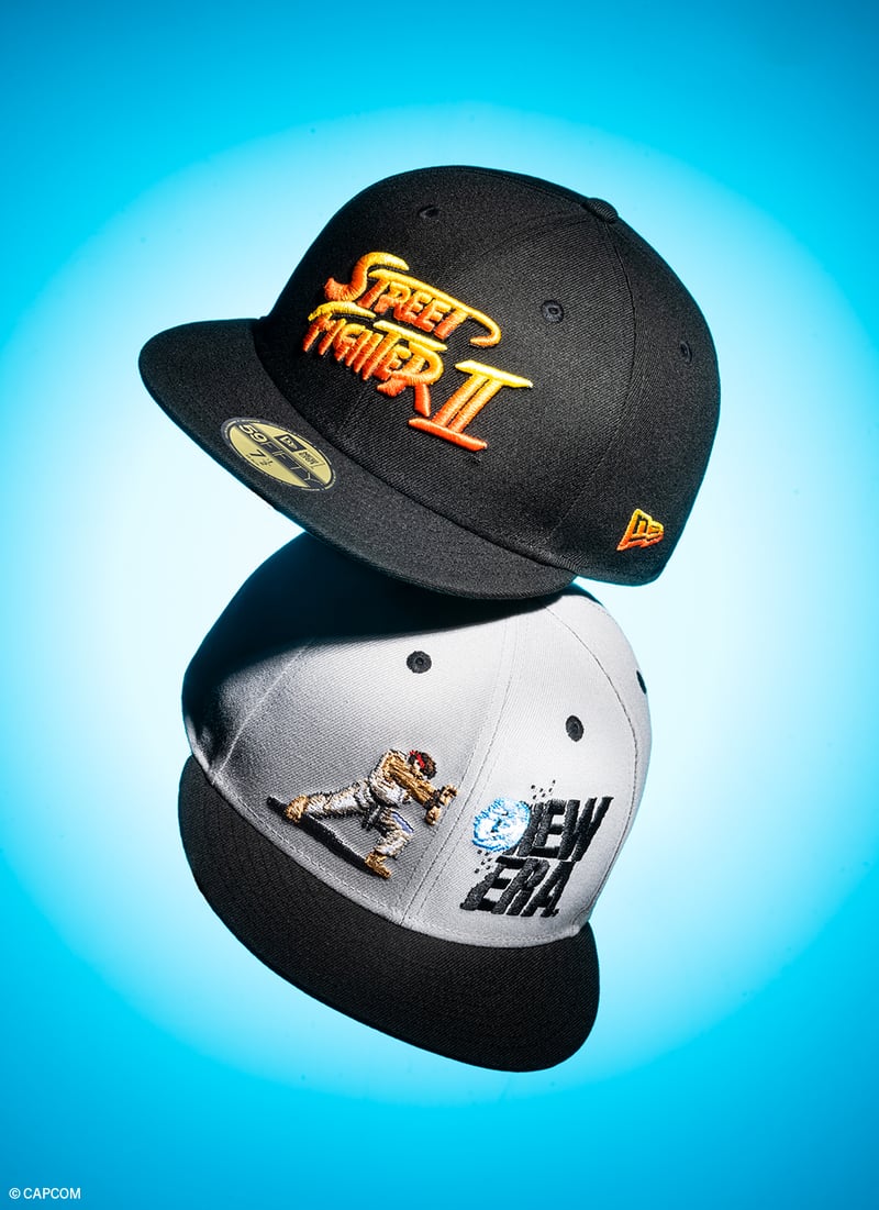 ニューエラ×ストリートファイター2、タイトルロゴや作中のボーナス