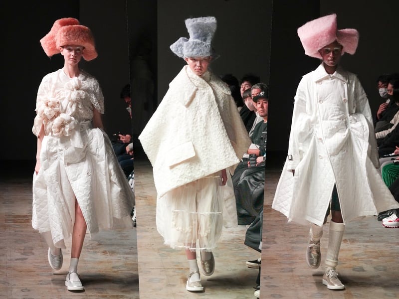 タオ」2024年秋冬 ありそうでなかったテクニックで作る優しいフォルム