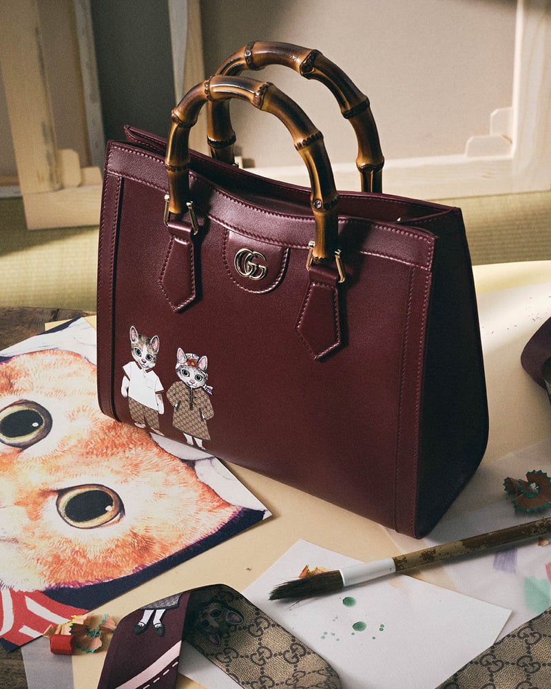 グッチ × ヒグチユウコ再び、「ボー＆ボリス」をあしらったバッグなど発売