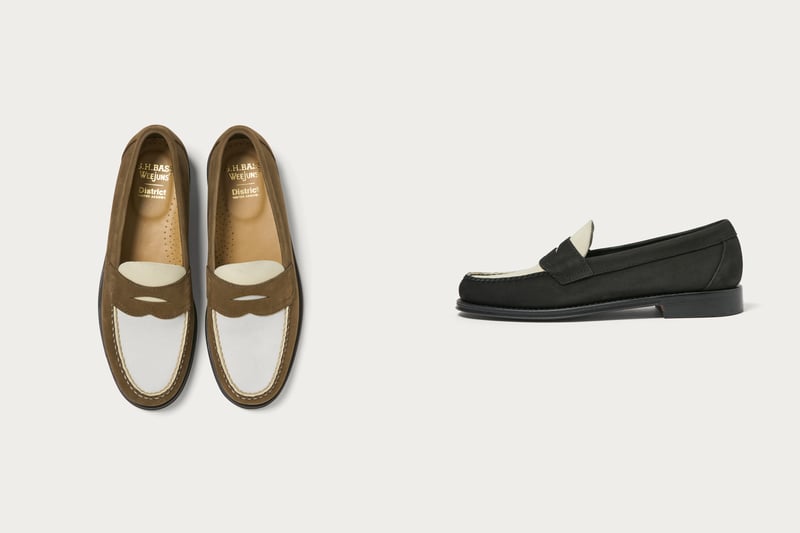 ジーエイチバス」の定番ローファーがヌバックに ディストリクト