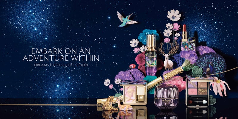 2025年クリスマスコフレ】クレ・ド・ポー ボーテ：夢の旅を描いた幻想