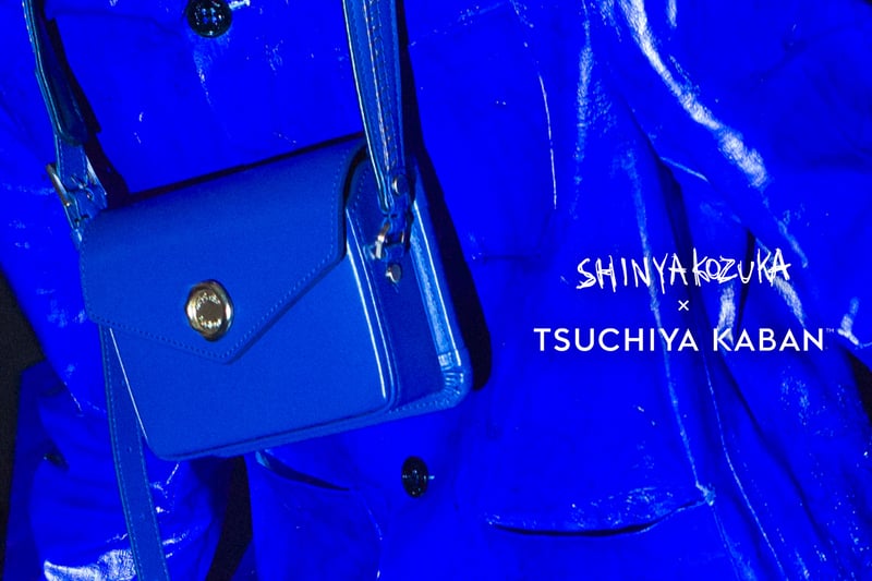 シンヤコヅカが「ツチヤカバン」と初コラボ、手紙型のショルダーバッグ発売