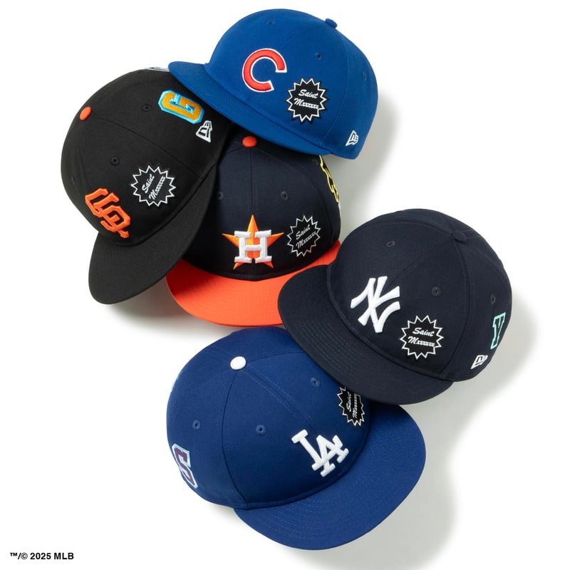 セント マイケルとニューエラがMLBをパートナーに迎えたコラボキャップ発売