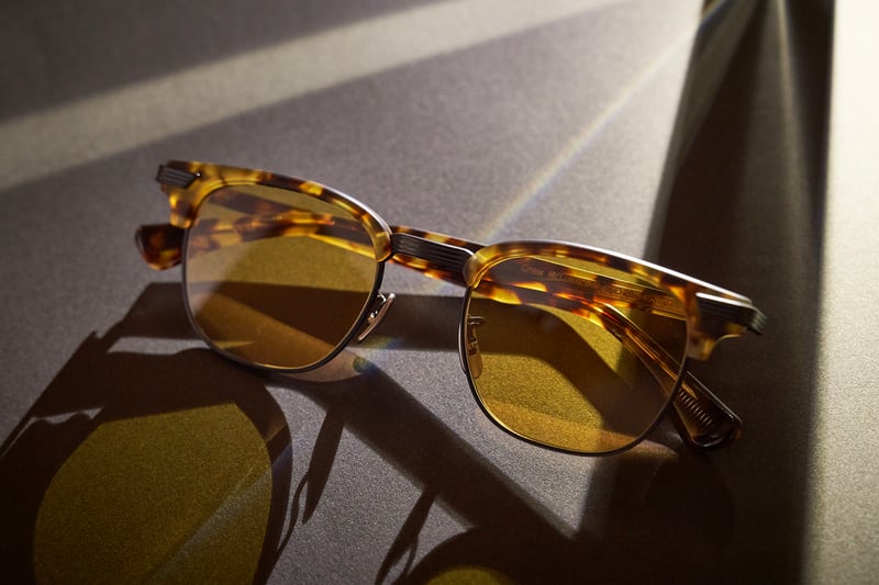 アイヴァンがショップ限定モデルを発売、黄べっ甲柄の「Crow」登場