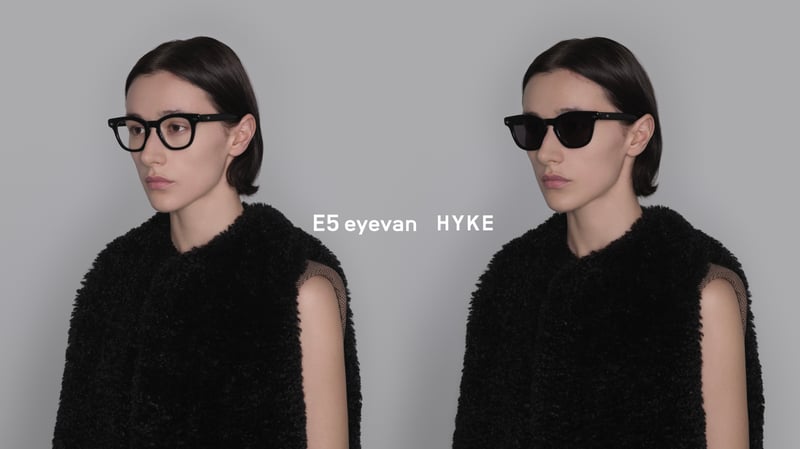 ハイクがアイヴァンとのコラボアイウェアを発売 60年代のアメリカ軍用