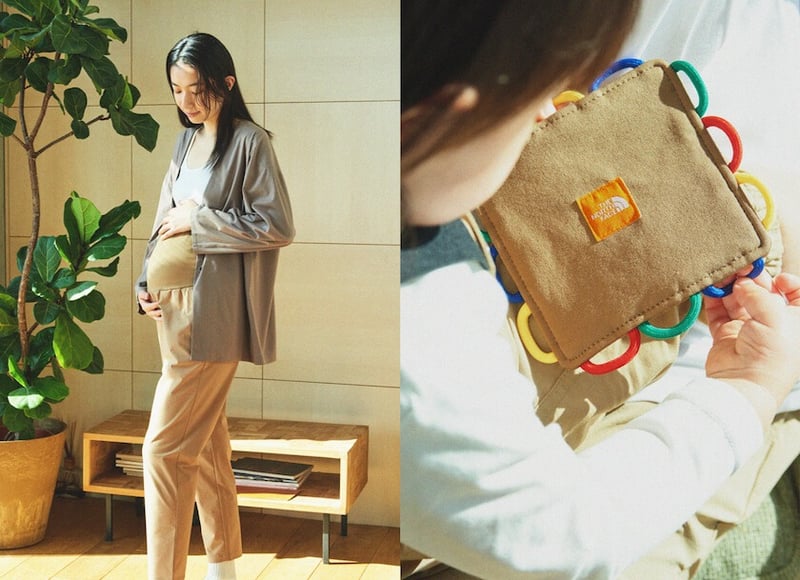 ザ・ノース・フェイス」がリペアサービスで産後も活用できるマタニティ