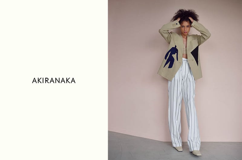アキラナカ」が新作コレクションのポップアップ開催、別注カラー