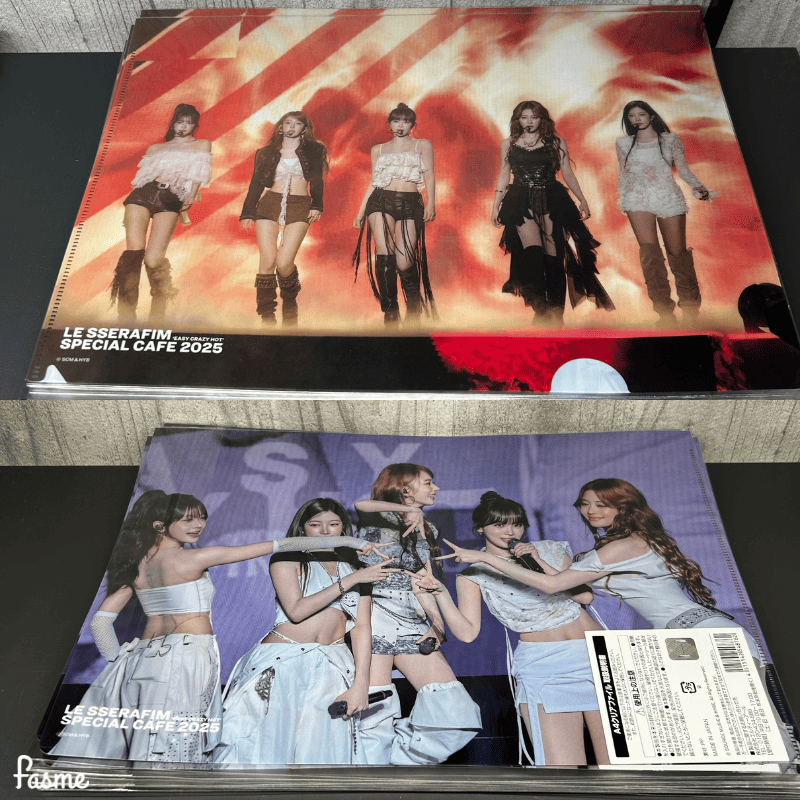 取材レポ】LE SSERAFIMのワールドツアーの雰囲気を楽しめるカフェ「LE
