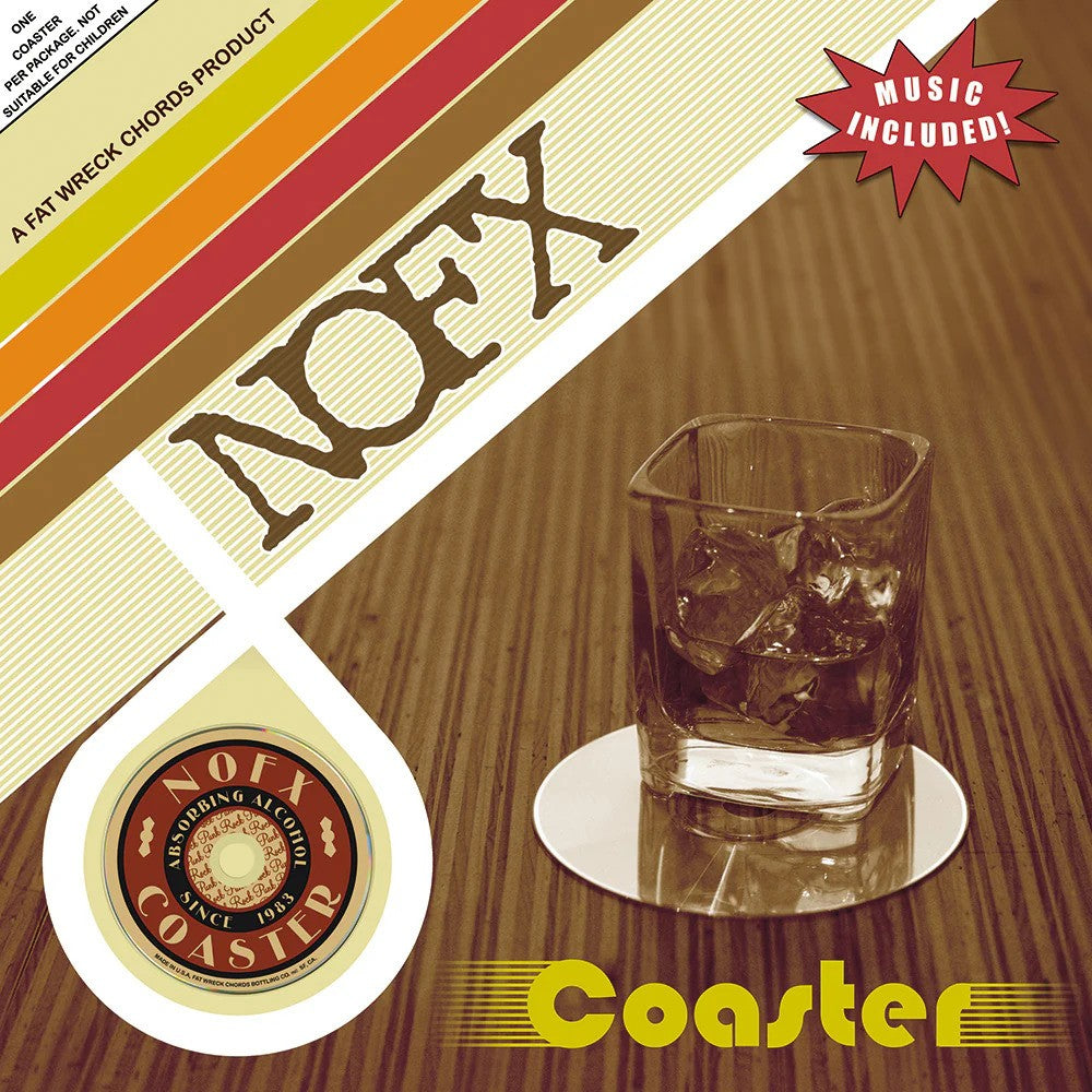 NOFX Coaster CD – Fat Wreck Chords