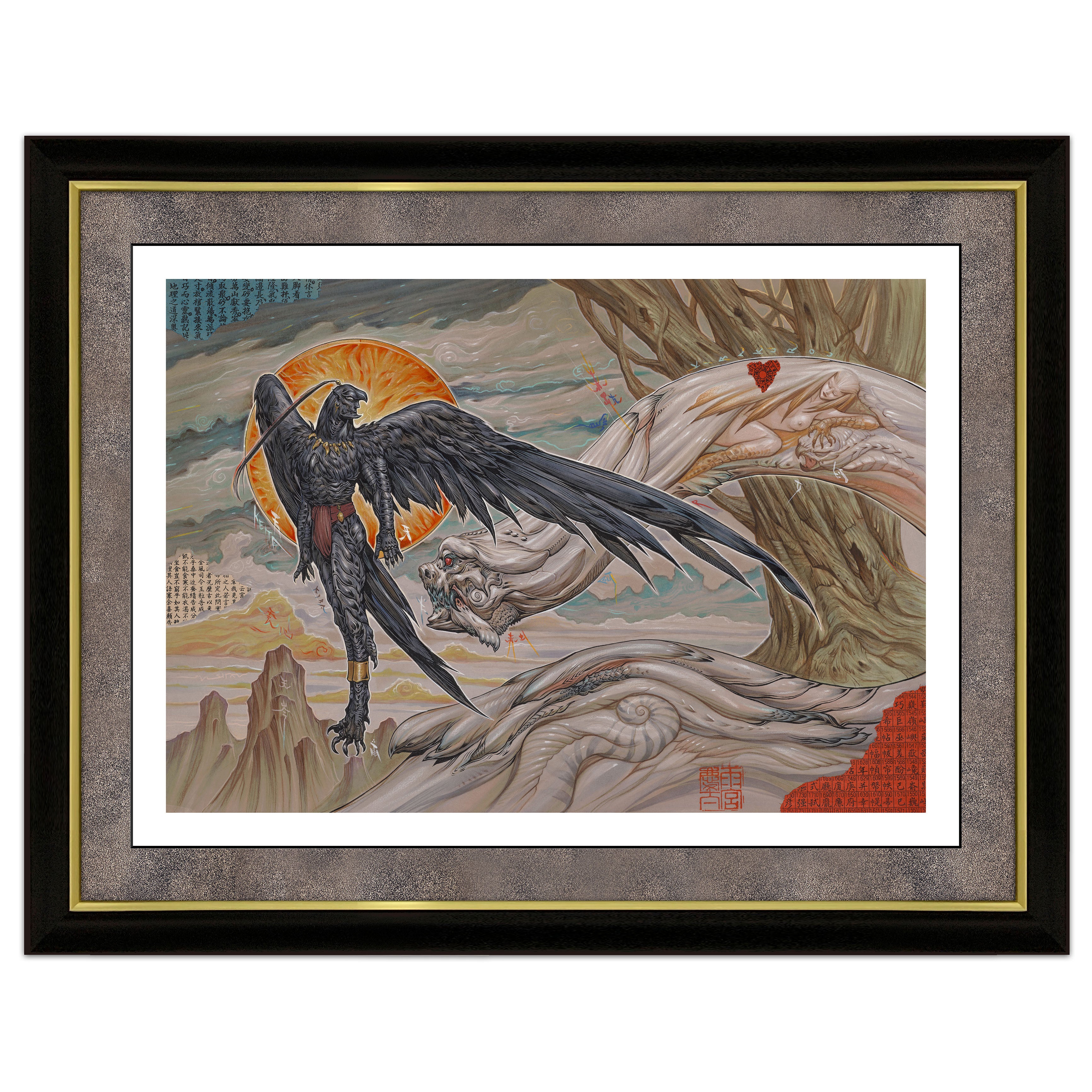 雨宮慶太仕事展-界- 直筆サイン入り複製原画【キバクロウ】 – FAV ALL